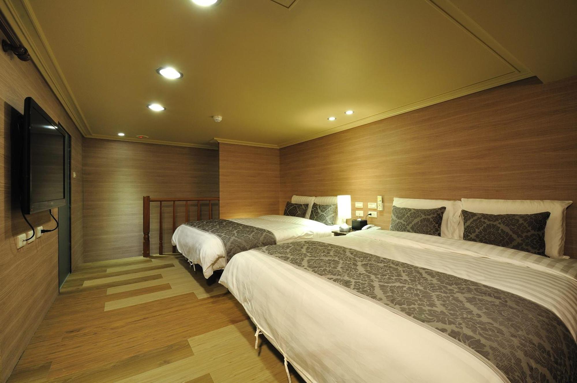 58˚ Hotspring Hotel Ťiao-si Pokoj fotografie